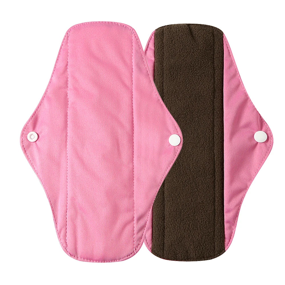 Reusable Bamboo Charcoal Menstrual Pads