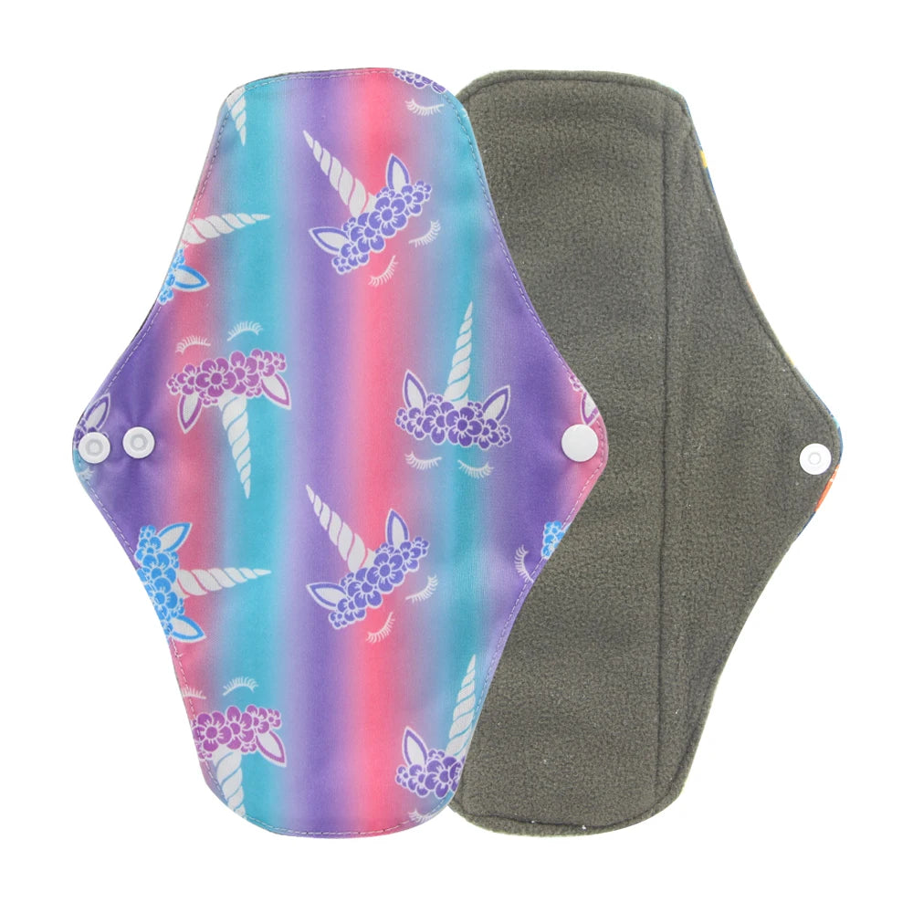 Reusable Bamboo Charcoal Menstrual Pads