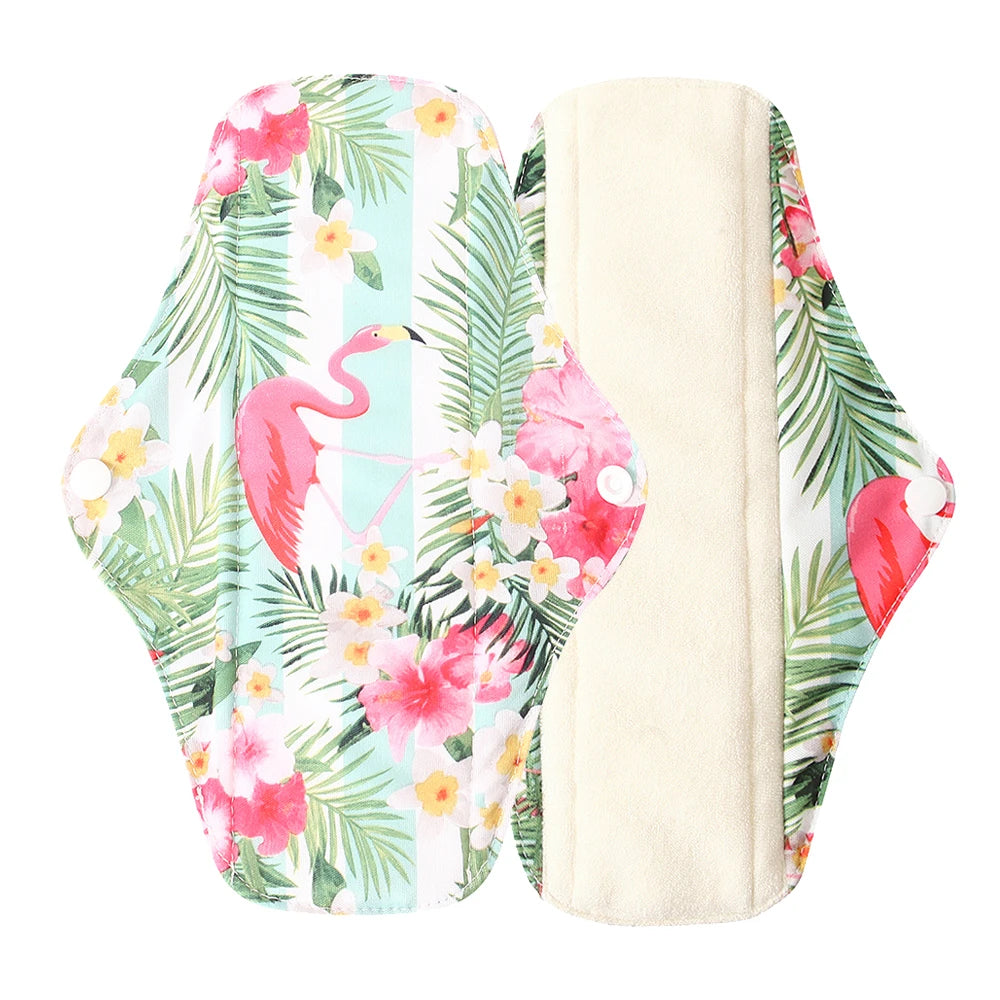 Reusable Bamboo Charcoal Menstrual Pads