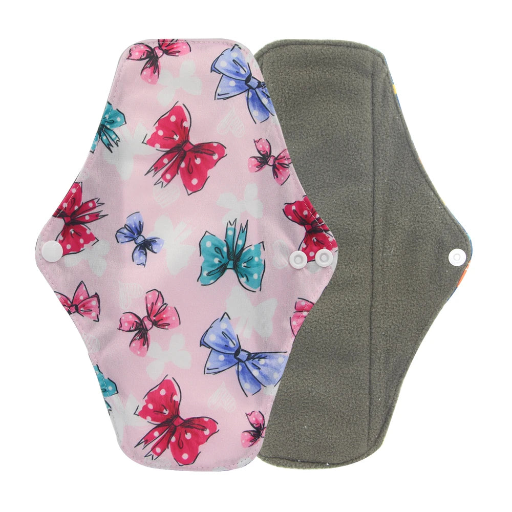 Reusable Bamboo Charcoal Menstrual Pads