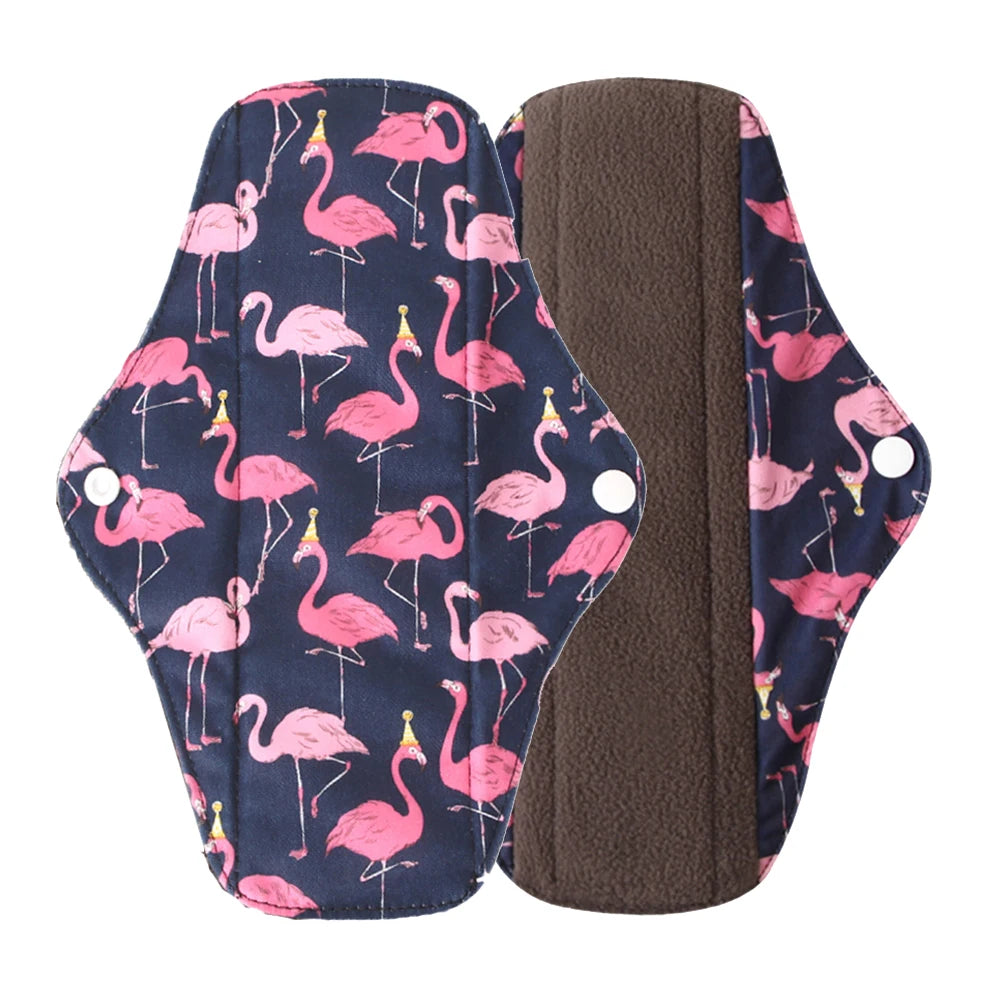 Reusable Bamboo Charcoal Menstrual Pads