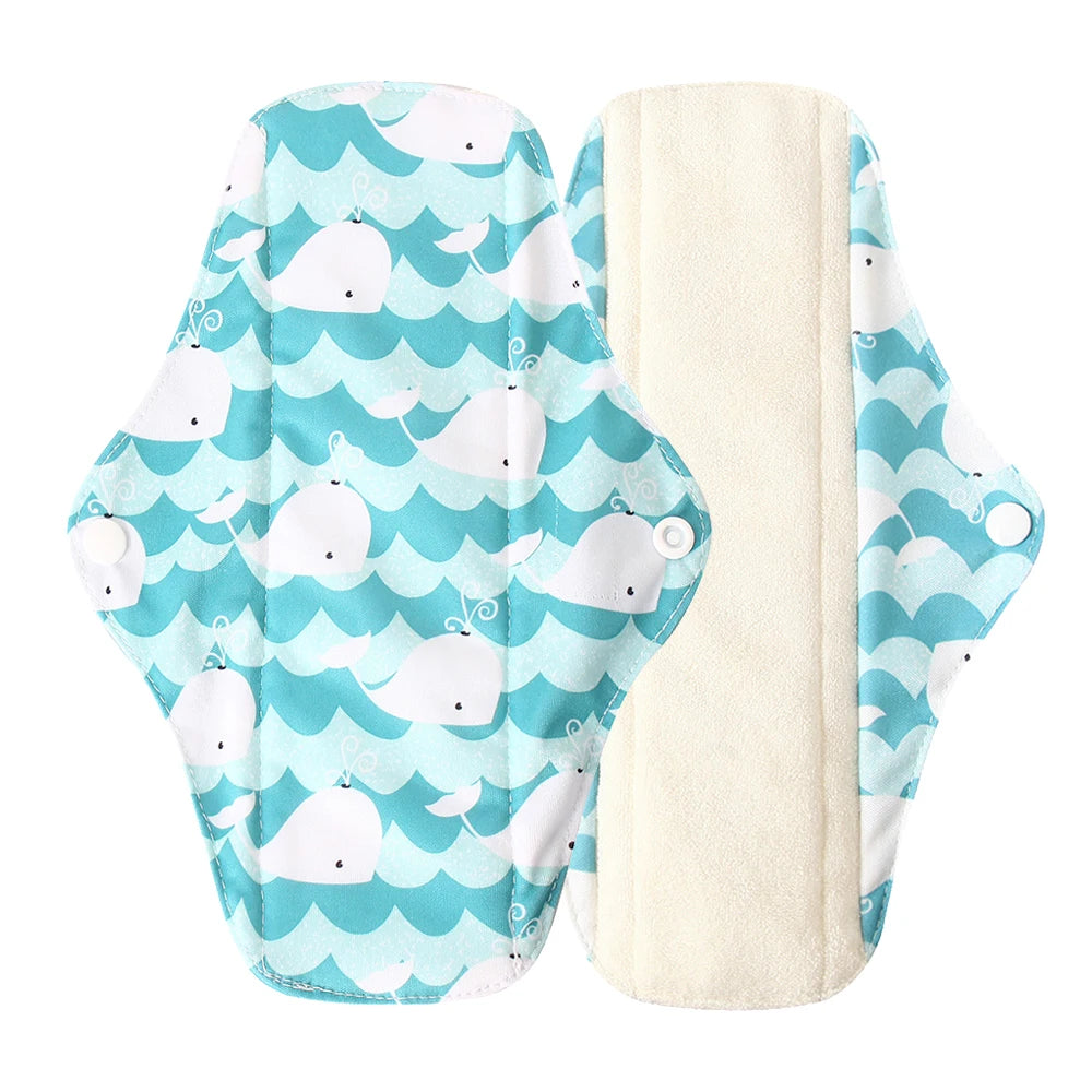 Reusable Bamboo Charcoal Menstrual Pads