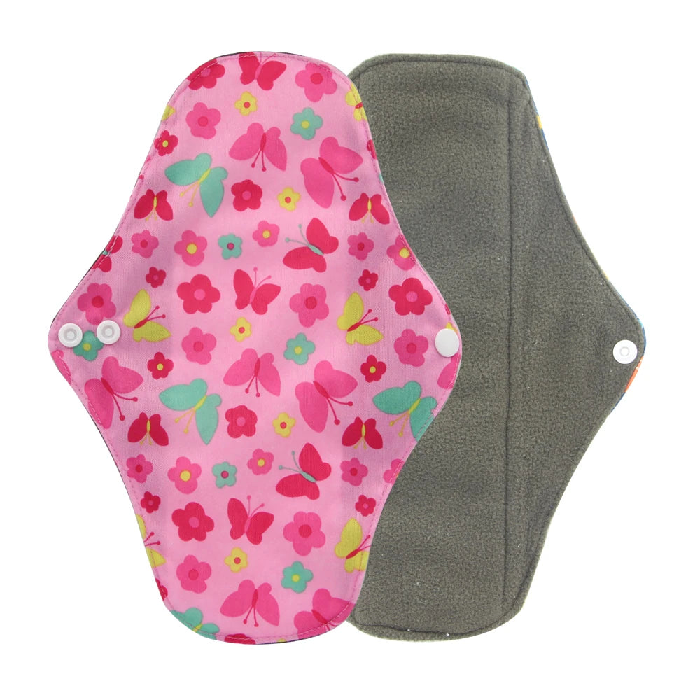 Reusable Bamboo Charcoal Menstrual Pads