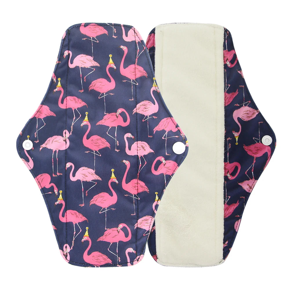 Reusable Bamboo Charcoal Menstrual Pads