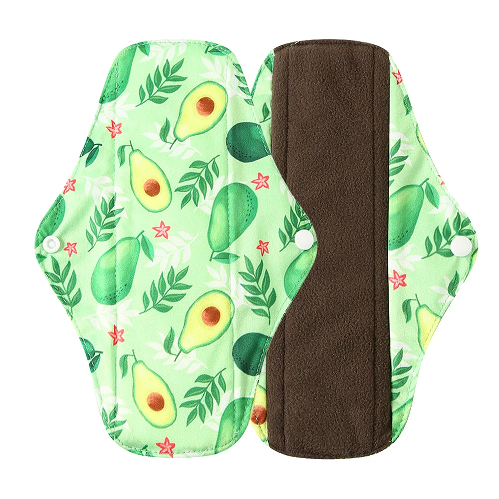 Reusable Bamboo Charcoal Menstrual Pads