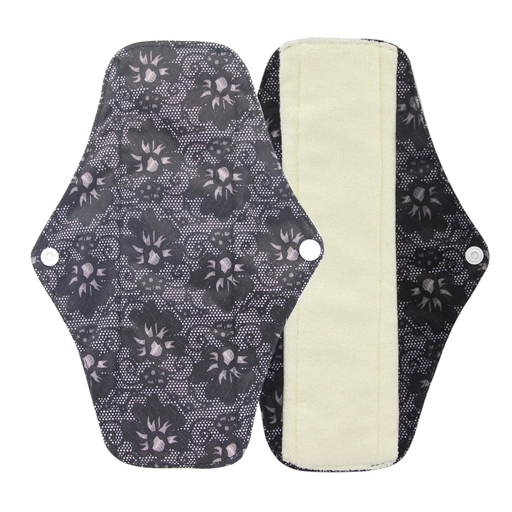 Reusable Bamboo Charcoal Menstrual Pads
