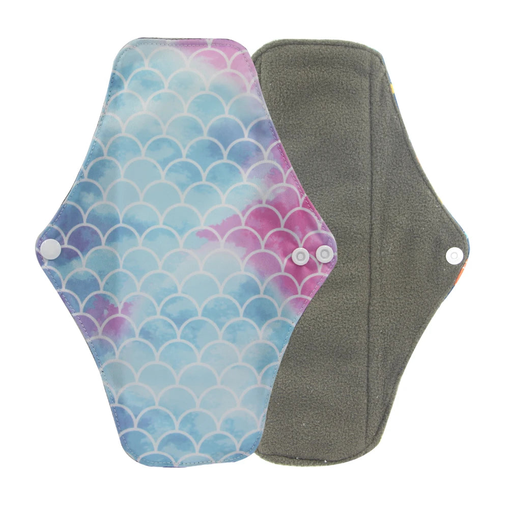 Reusable Bamboo Charcoal Menstrual Pads